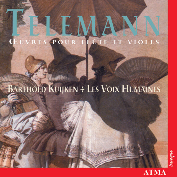 Telemann : Œuvres pour flûte et violes
