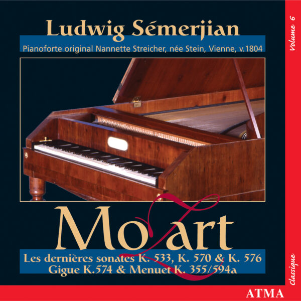 MOZART: Les dernières sonates Intégrale Mozart vol. 6